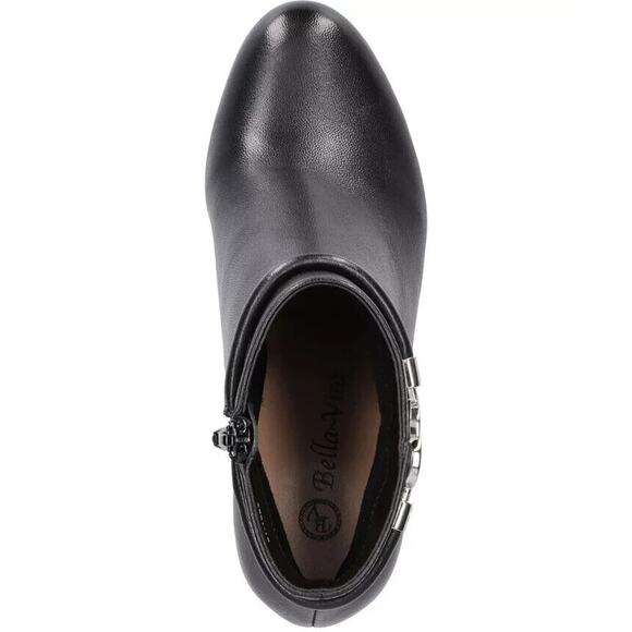 Bella Vita Women's Diaz Black Block Heels Shoes 10 Medium - Picture 5 of 5